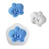 Orchid Fondant Candy Chocolate Decoration Soap Making DIY Soap Mold Moulds Cake Mold Baking Tool