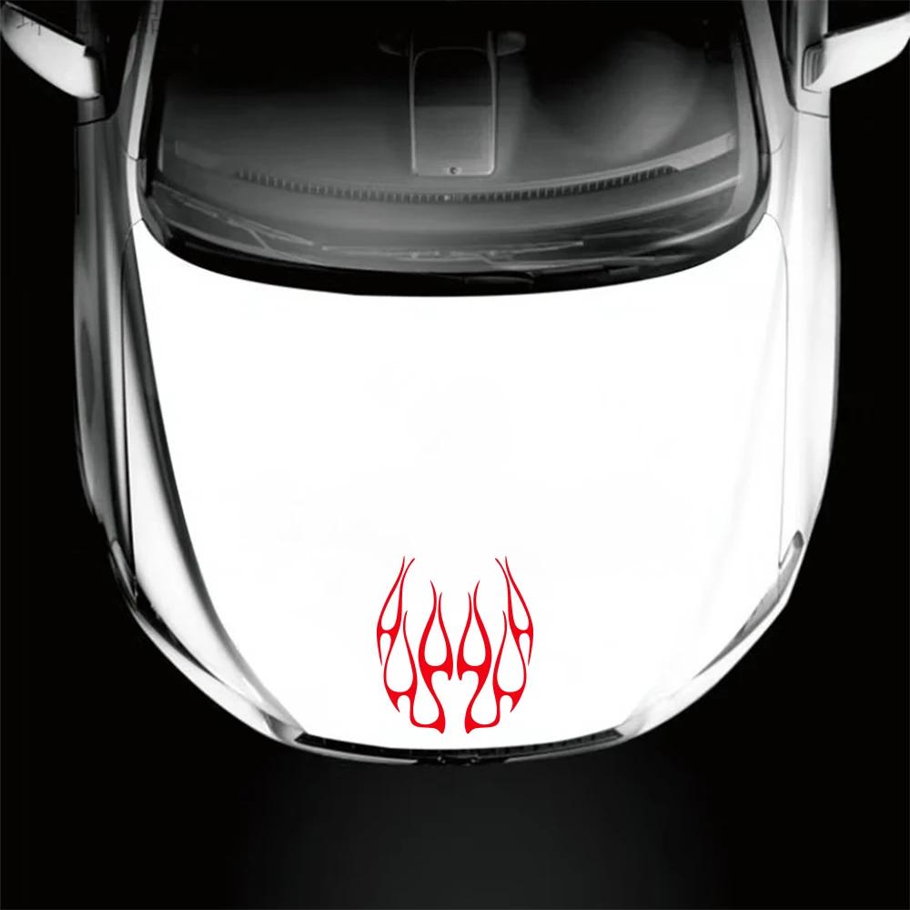 Flame Pattern Car Stickers Waterproof Motorcycle Auto Door Body Decals For Honda Shadow VT750 Motorcycle Decoration Accessories