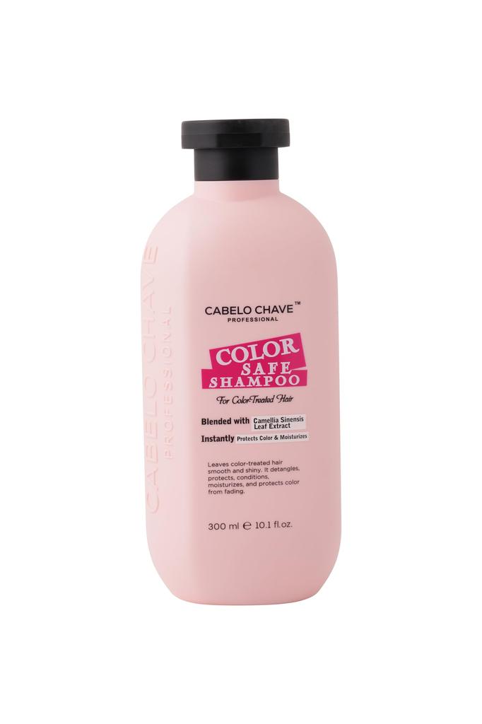 CABELO CHAVE PROFESSIONAL Color Safe Hair Shampoo | For Color-Treated & Chemically Treated Hair | With Camellia Sinensis Leaf Extract | Protects Col
