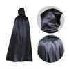 Solid Color Halloween Cloak with Big Hat Costume Cosplay Cape Fashion Witch's Cloak  Adult