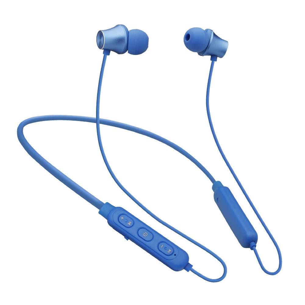 

Fun Kaisha Good Sound Bluetooth Large Capacity Earphones BL Blue TA-BT2