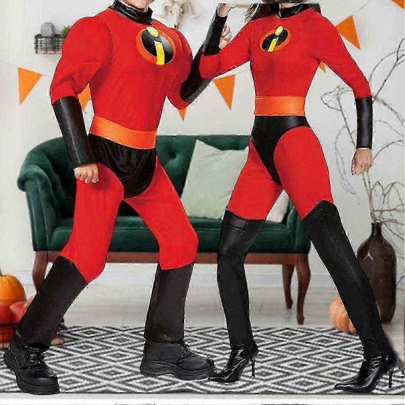 The Incredibles Superhero Costume for Men and Women, Halloween and Cosplay Outfit