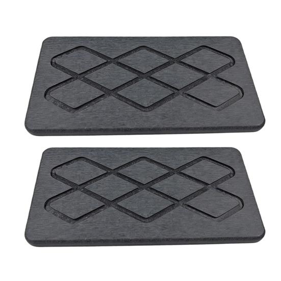 2Pcs Diatomite Absorbent Tray for Kitchen Soap Dish Plant Pot Mat
