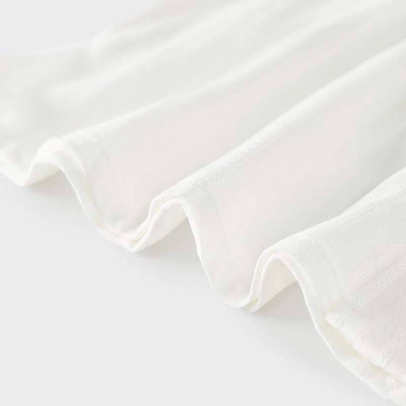 Tongtai Girls' Pure Cotton Doll Collar Long Sleeve Shirt