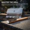Extended Handle Grill Cleaning Brush Copper Bristle Oven Cleaner Brush  Grill Maintenance