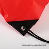 Custom 210T Polyester Double Shoulder Drawstring Backpack & Portable Shoe Storage Bag