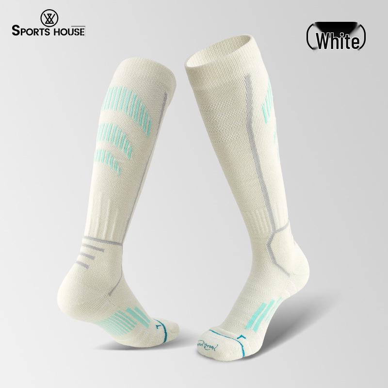 

Мужские толстые шерстяные лыжные носки-гольфы с махровым низом от Sport sHouse One Size белый