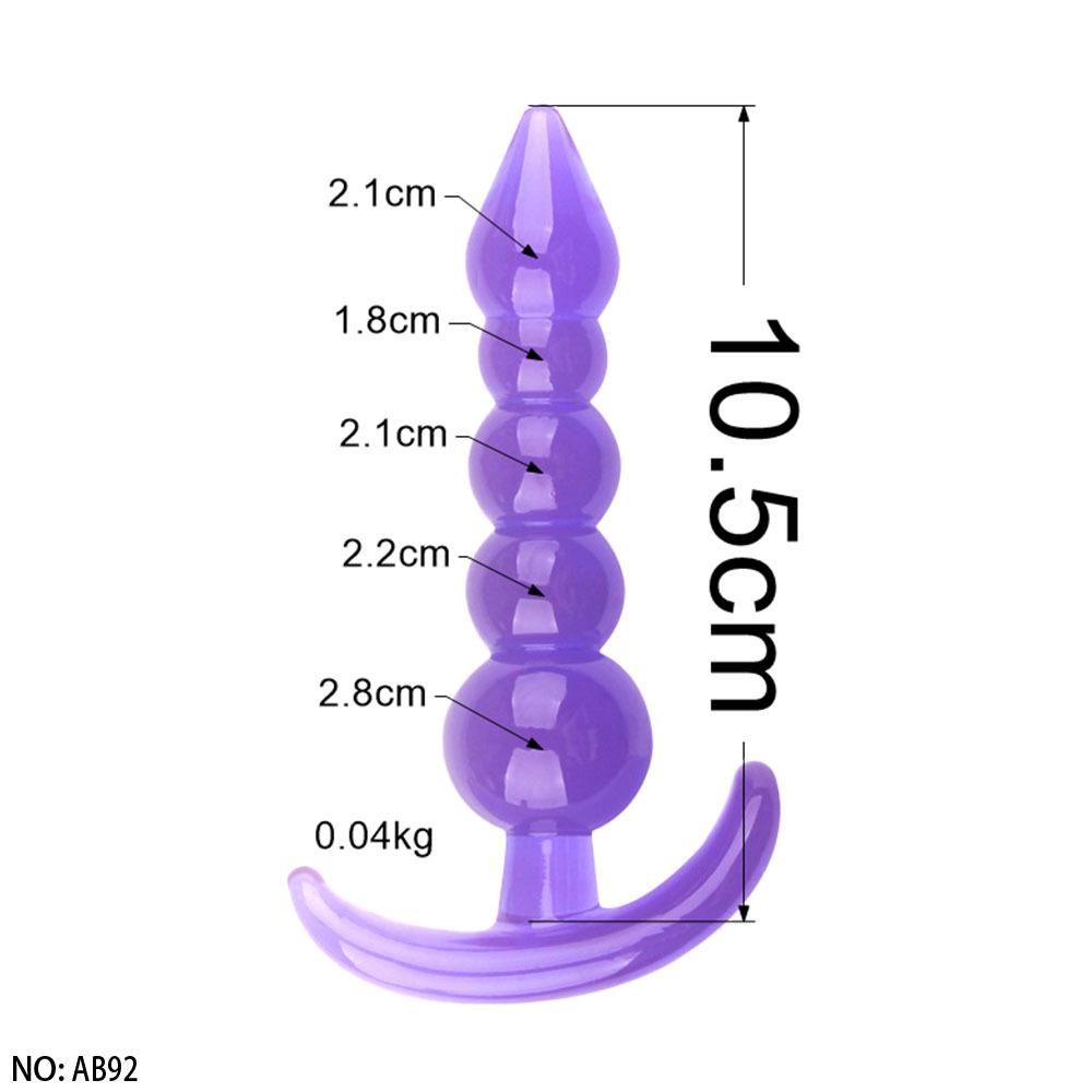 Beginner Silicone Anal Plug: Small Size for Men & Women