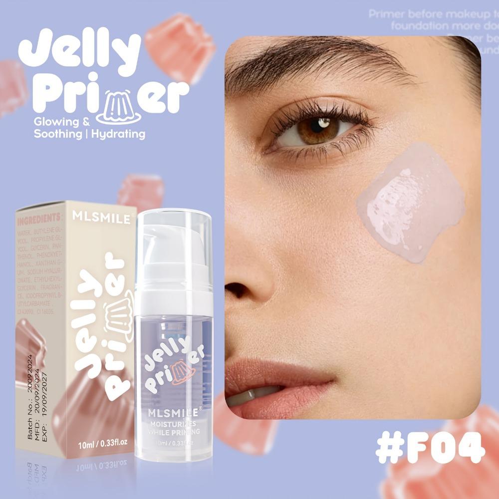 Base de maquillage transparente en gelée, pores invisibles, contrôle du sébum, fini mat, tenue longue durée, pré-maquillage, gel de base