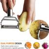 1PCS Stainless Steel Vegetable Peeler - Potato, Cucumber & Carrot Grater - Kitchen Gadgets & Accessories - Fruit & Vegetable Peeling Tool
