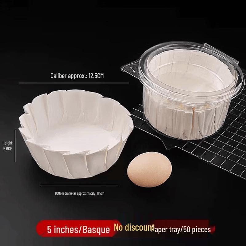 Basque & Soufflé Cake Paper Liners (Rabbit Design)