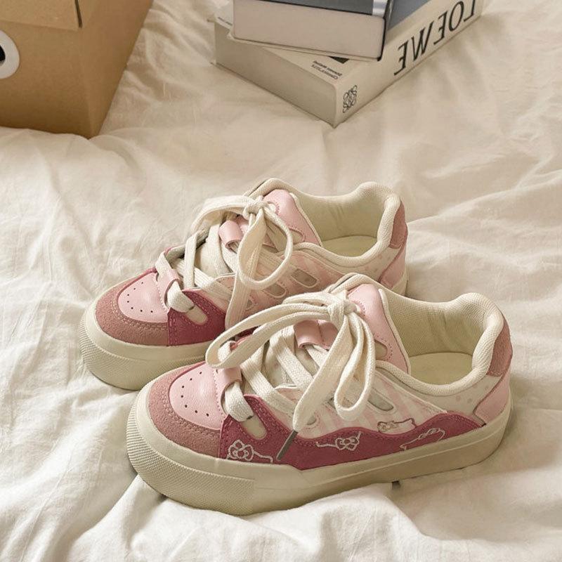 

Нишевые оригинальные универсальные повседневные высокоценные летние новые парусиновые туфли с кошачьей головой, спортивные кеды для скейтборда 40