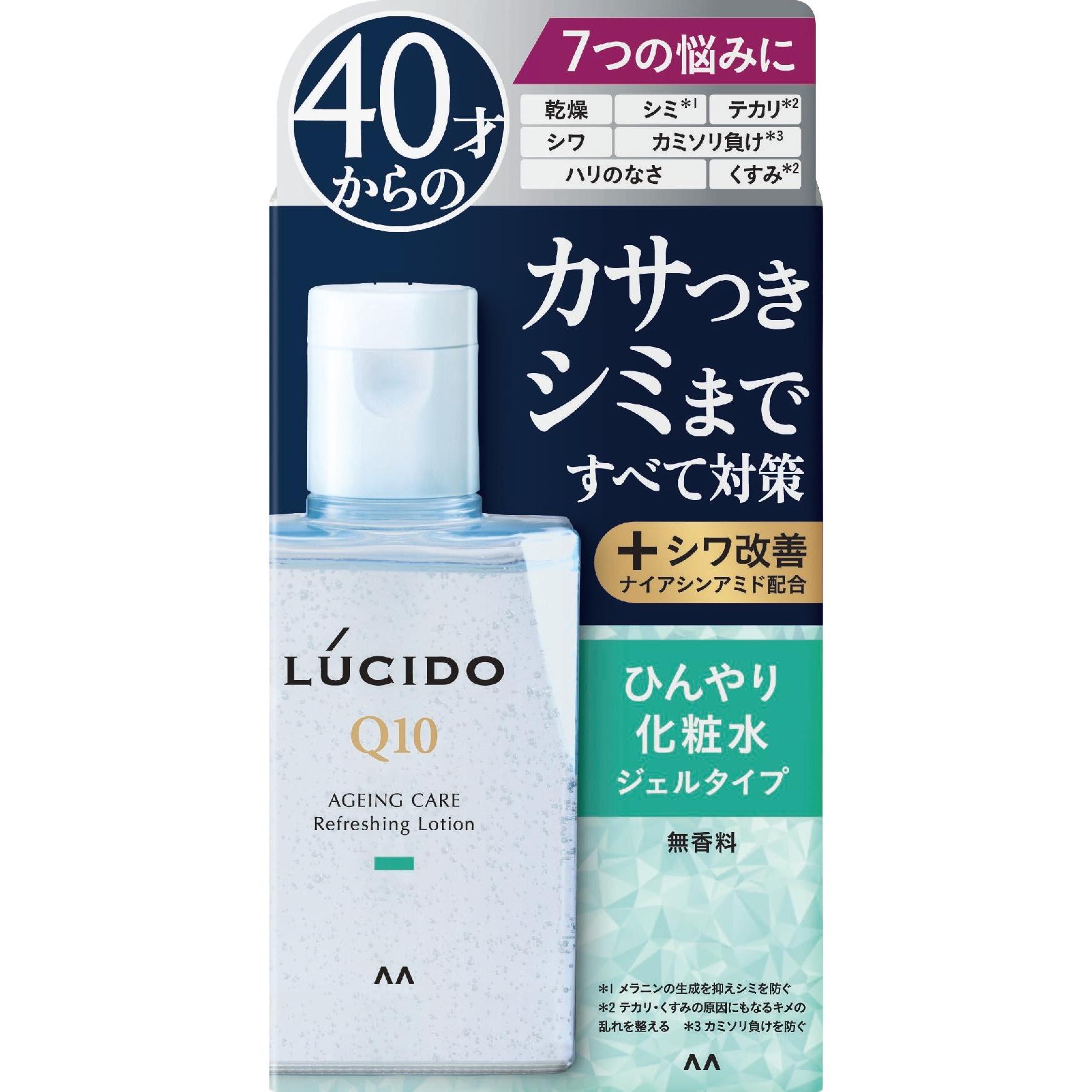 

LUCIDO Medicated Refreshing Total Care Lotion for Men, Cooling Skincare, 110ml (Quasi-Drug)