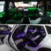 6/10/18 in 1 RGB Symphony Car Ambient Lights Color Streamer Multicolou Atmosphere Light APP Control for Tesla