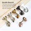 Door Stopper Steel Wind-Proof Anti-rust Doorstop Water-proof Stronger Indoor Furniture Hardware Bathroom Toilet Bedroom