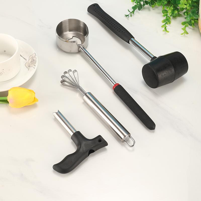Coconut Opener Tools Creative Dual-Purpose Hand Hole Puncher Hammer Coconut Breaker Kitchen Gadgets For Fresh Coconut Water