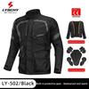 LYSCHY Motocross Jacket Autumn Winter Waterproof Warm Inner Liner Motorcycle Riding Clothing Anti-fall Off-road Jacket Rallysuit