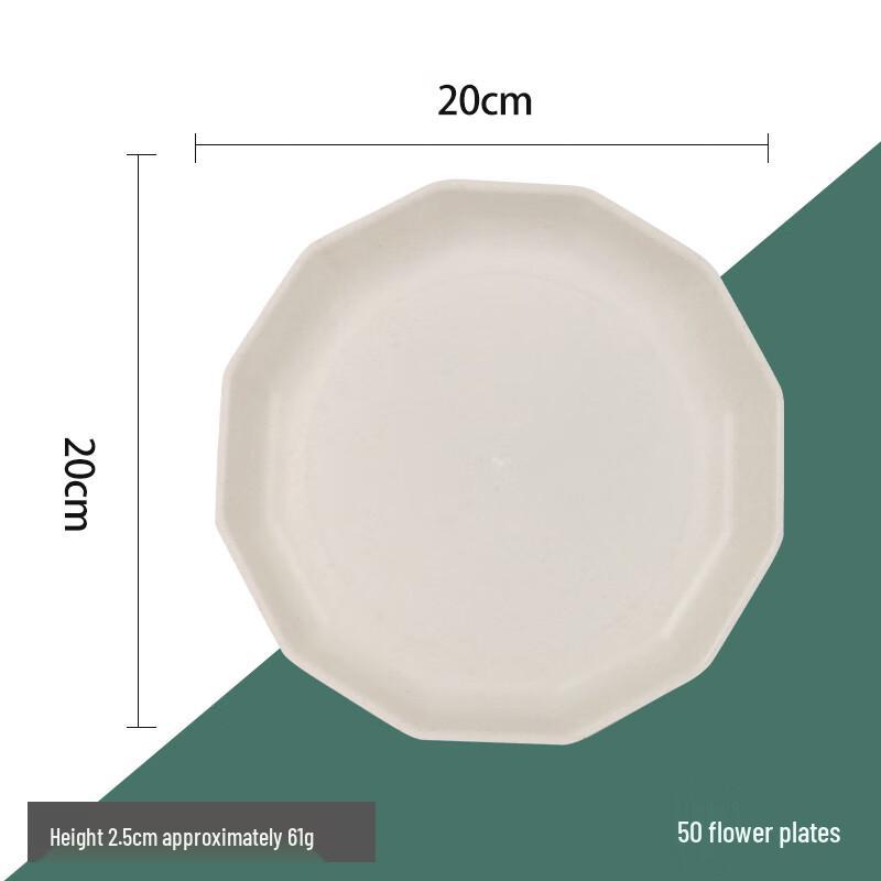 Eco-Friendly Disposable Dinner Plates
