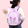 Adorable Cartoon Stylish Preschool Backpack For Kids In Purple And Pink Colors