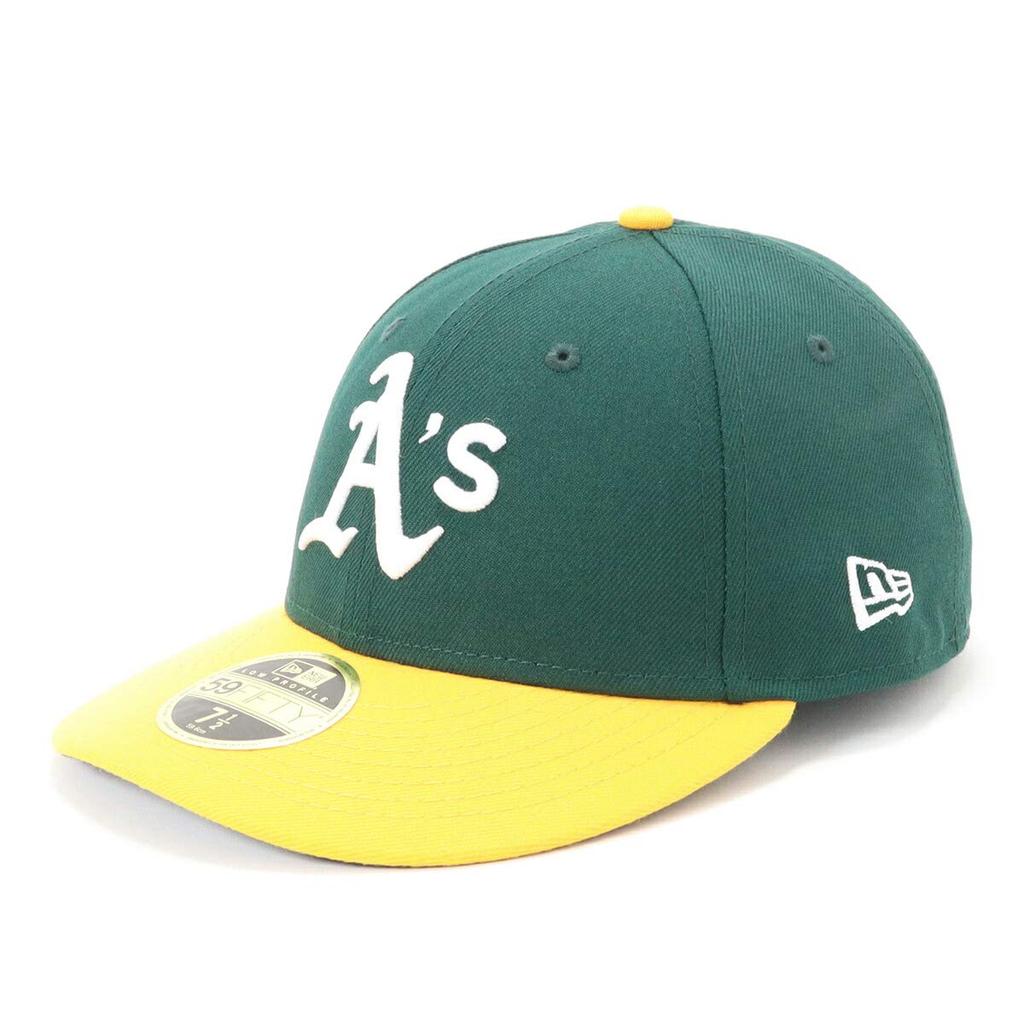 New Era MLB ACPERF Oakland Athletics Home Size 17J Team Size Cap, (11449354), Unisex, Colors, 7.3/8