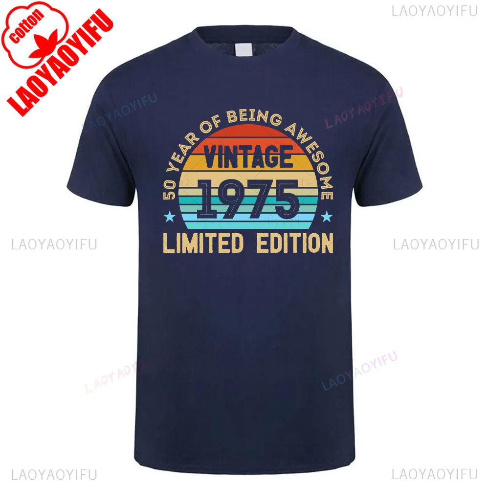 1985 Year Vintage Cotton T Shirt Retro 80s Style Short Sleeve Classic Casual Oneck Tee Unisex for Men Women 40th Birthday Gift