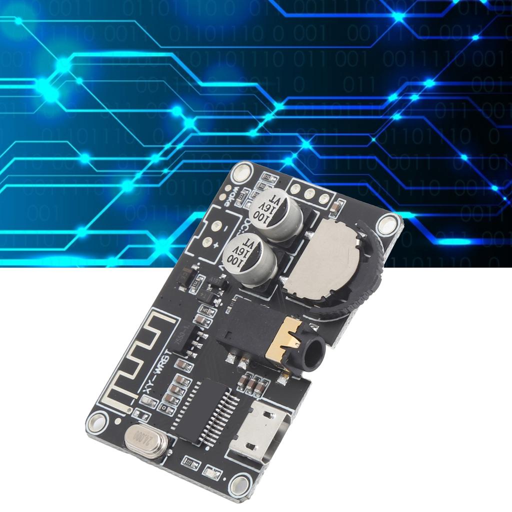Bluetooth 5.0 Decoder Board Stereo Audio Module Wide Voltage Speaker Amplifier XY-WRBT