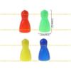 A1A2 Small Checkers Chess Pawn Set, Desktop Colorful Small Pawn, Game Pawn, for Home Games Accessories Gift Chessman