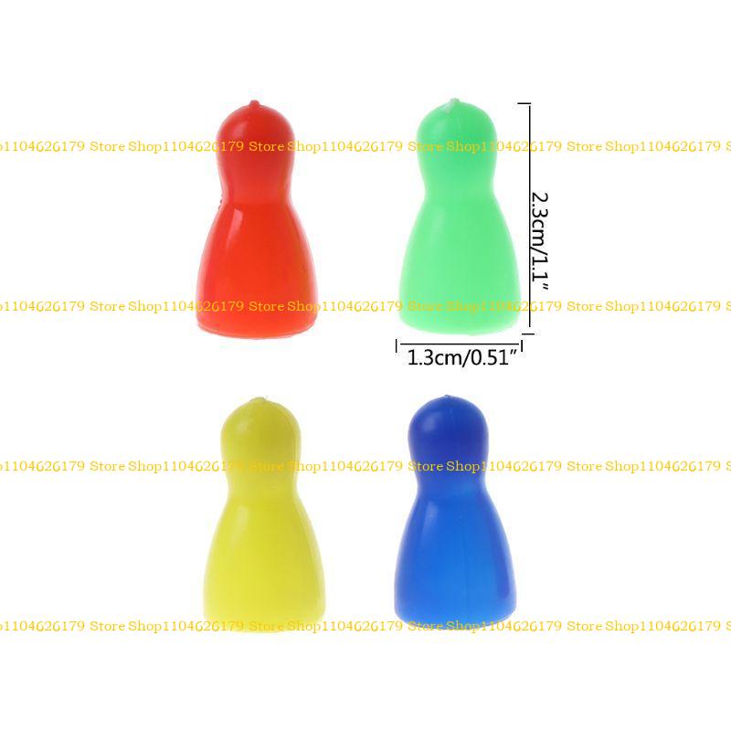 A1A2 Small Checkers Chess Pawn Set, Desktop Colorful Small Pawn, Game Pawn, for Home Games Accessories Gift Chessman