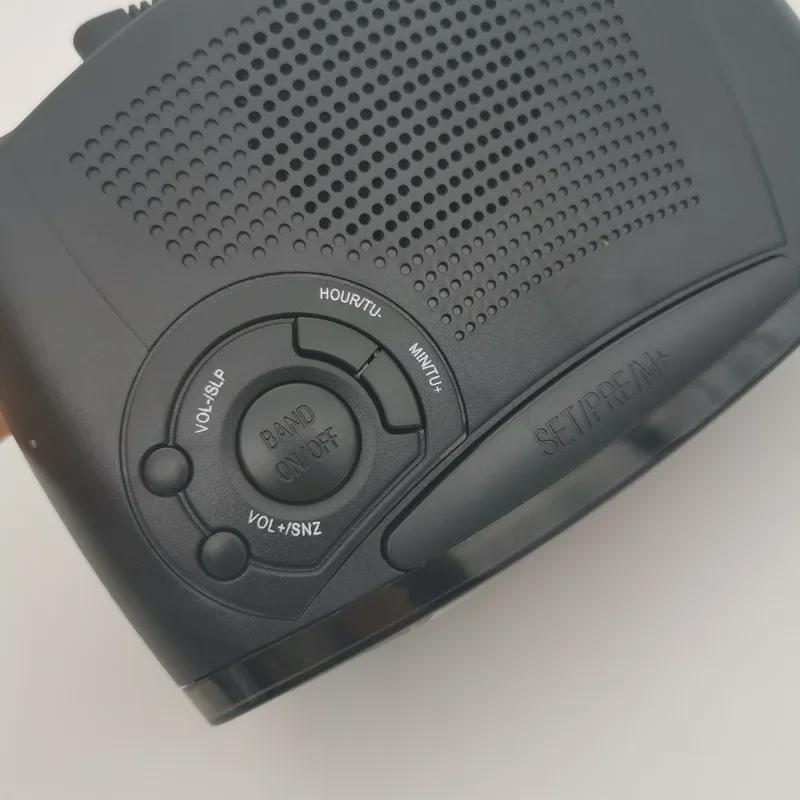 LED-Radiowecker mit AM/FM-Kanälen und Schlummerfunktion