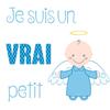 [Q2013] - Sheet of Stickers 'Messages' ('I Am a Real Little Angel') - 50x70 Cm