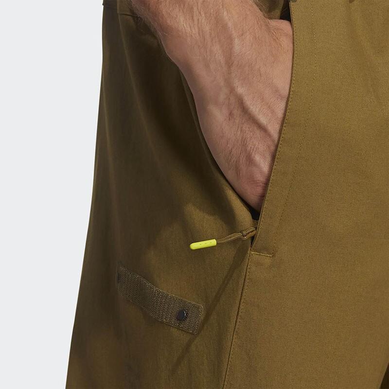 Adidas Towel Custom Cargo Pants Men Bottoms Brown GP0943