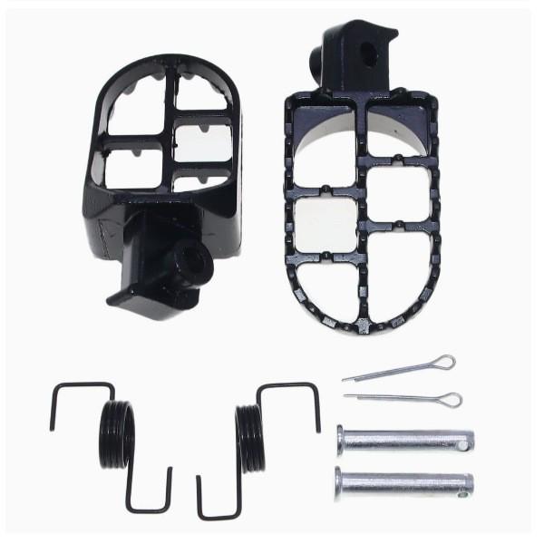 Aluminum Alloy Front Foot Pegs for Yamaha PW50/PW80/TW200 Motorcycles