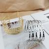 European and American Personality Exaggerated Metal Cross Hollow Bracelet Set, Snake Arm Ring Circle Street Auction Bracelet
