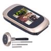 Electric Video Doorbell High Definition Camera 90 Degree Angle Digital Door ViewerGold