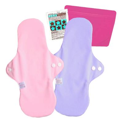 Serwetki materiałowe łatwe do prania i organiczne serwetki materiałowe na noc 2-częściowy zestaw w torbie na zamek [wymiarowe 3D, suche] 100% użytku, 33cm, sztuki, detergent,