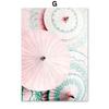 Mount Fuji Sakura Umbrella Japanese Girl Canvas Painting Wall Art Nordic Posters And Prints Pictures For Living Room Decor