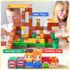 108PCS Magnetic Blocks Building Toys - 1'' Magnet Building Blocks Build Mine Magnet World Game Adventure Set Cubes Boys Girls Toys Ages 3-5 4-6 5-7