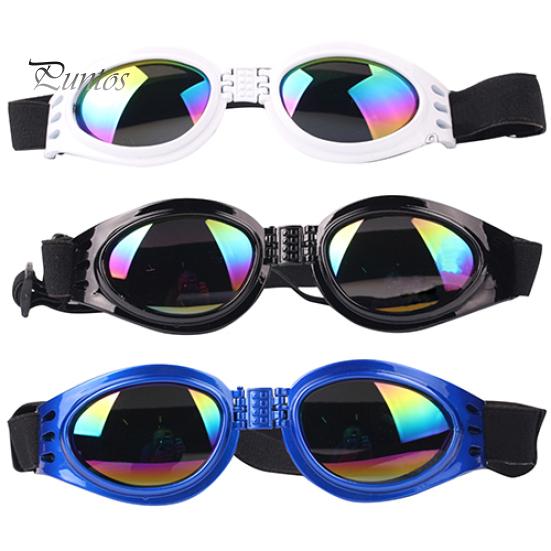 Dog\'s Fashion UV Protection Foldable Sunglasses Goggles with Adjustable Strap