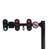 Model Traffic Toy Light Signs Mini Traffic Light Building Blocks Mini Stop Model Toys  Girl Boy