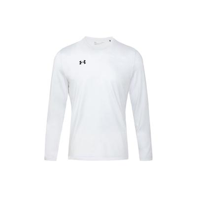 Solid Slim Fit Casual Sports Crew Neck Long Sleeve T-Shirt Men Tops White 22600307-100