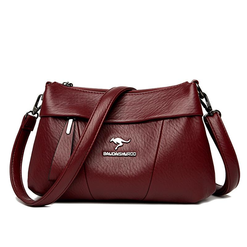 Women's bag summer new mother bag shoulder bag splicing messenger bag atmospheric women's pillow bag