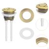 Flush Button for Toilets, Round Tank Accessory Options Available