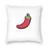 Super Auto Pets Chili Square Pillowcase Polyester Linen Velvet Pattern Zip Decorative Throw Pillow Case Home Cushion Cover X