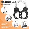 Scooter Lock, Electric Scooter Locks Anti Theft, Heavy Duty Anti-Theft Chain Lock with Keys for E-Bike, Motorcycle, Electric Scooters, Segway Ninebot