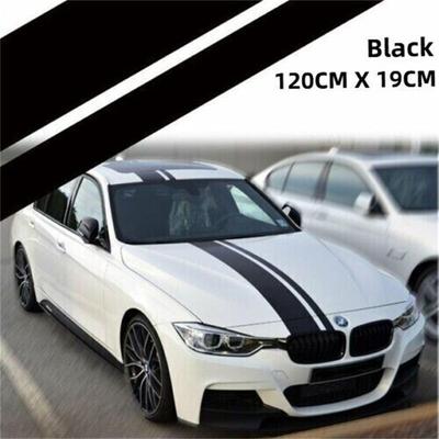 Universal Car Stripes Rally Stickers Sports Racing Decal for Hood  Bonnet Roof Cars Accessories Decorative Stickers GZW