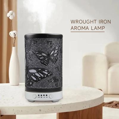 For Scent Diffuser Timing Ultrasonic Air Humidifier Hollow Smart Appliances with LED Night Lights