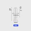 Round Bottom Sample Bulb Bottle - 2ml & 3/5ml for Essence, Makeup Remover, or Essential Oils