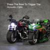 1:12 Kawasaki Sportster S Alloy Model Toy Car Metal Diecast Light Steerable Motorcycle Models Collection Gifts for Kids
