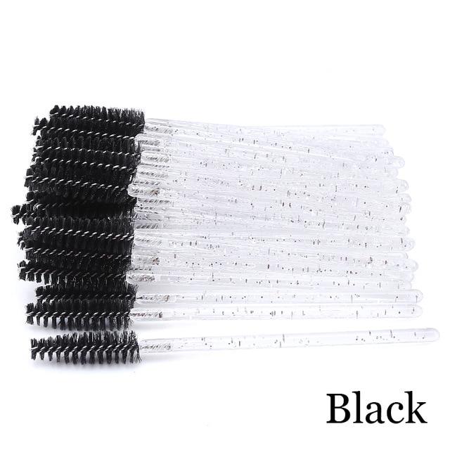 Eyelash Extension Disposable Eyebrow Brush Mascara Wand Applicator Spoolers Eye Lashes Cosmetic Brushes Set Makeup Tools