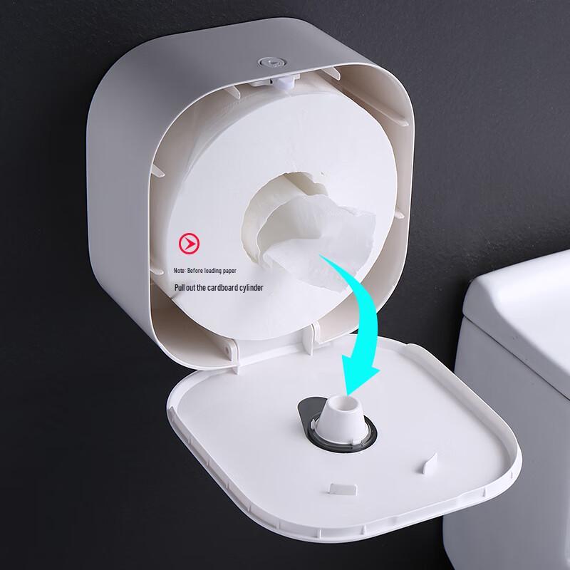 Lion Search Hotell Väggmonterad Centerdrags-Servetthållare